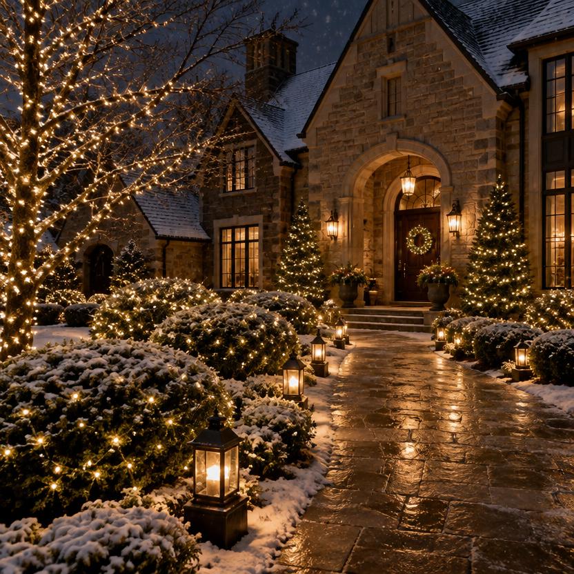 Entryway & Landscape